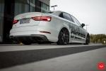 Audi S3 Sedan on Vossen Wheels (VFS10) 2017 года
